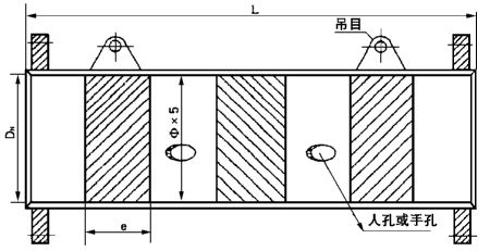 煤气静态混合器图纸